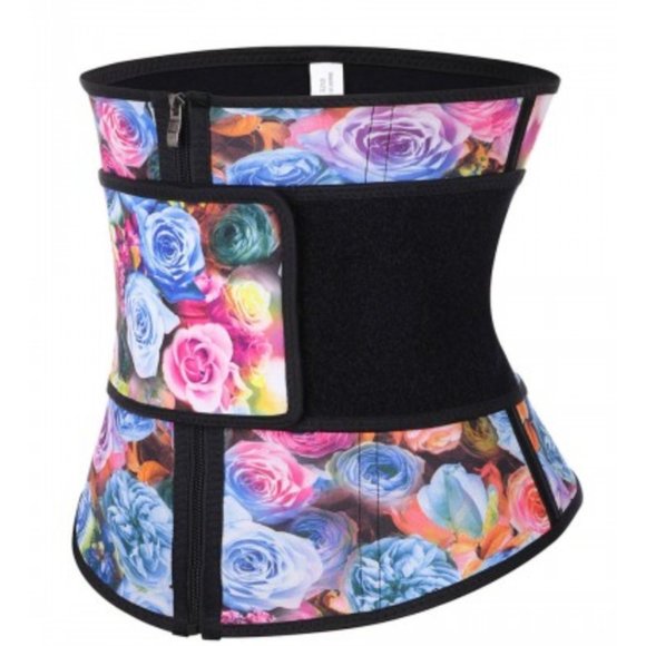 Fabulous Flowers Print Waist Trainer for Women main image 5